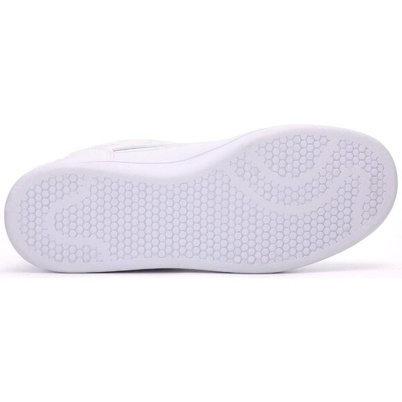 🆕 Brand Women's White Hidden Wedge High Top Sneakers Boots 5.5cm Casual Sport - Picture 6 of 9